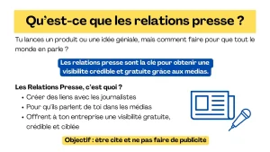 Qu’est-ce que les relations presse ?